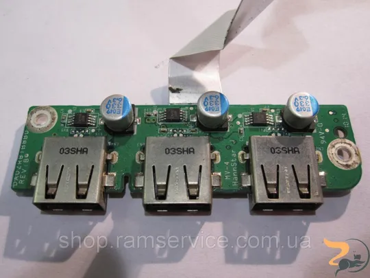 USB роз'єми для ноутбука Acer 5553, 5745, 5625, *DA0ZR8TB8B0 REV:B, б/в Ціна