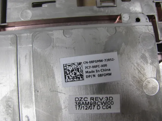 74-20 Кришка дно піддон корпуса 08FGMW 38AM9BCWI00 для Dell Inspiron 15 15-7000  7557 7559 оригінал Характеристики