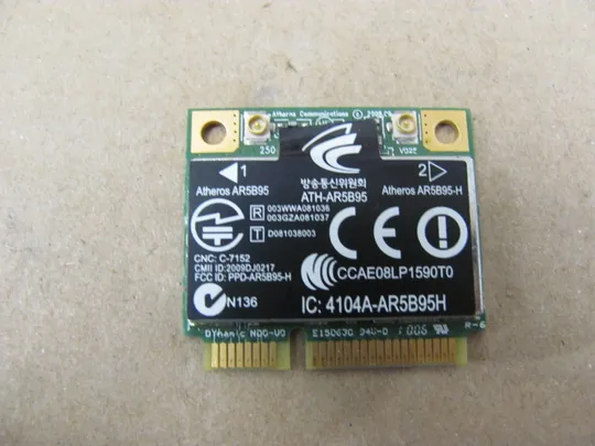 654-7 WI-FI модуль 605560-005 AR5B95 для HP G72 G72-130EG G72-120EG, G72-150EF оригінал Ціна