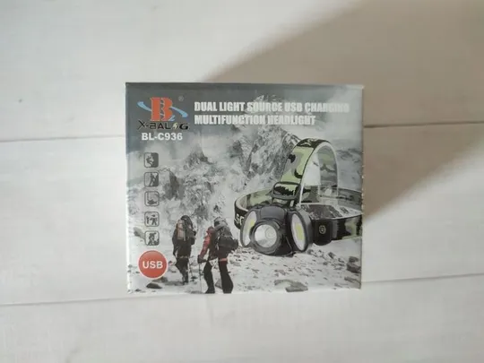 Фонарь налобный x-balog bl-c936 Ціна
