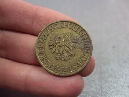 монета польша 5 злотых 1975 №9734 З аукціону