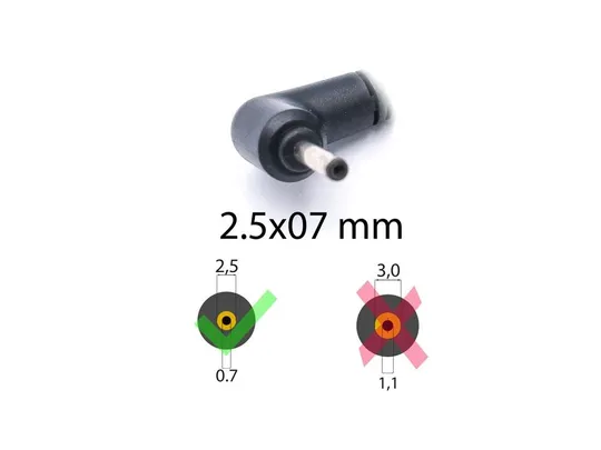 Купити Блок питания для ASUS 101HA, 1018, 1016, 1016, 1011, 1008, 1001, 1000 (19V 2.1A 40W (2.5*0.7))