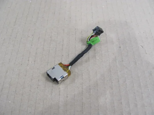 номер0217-33 роз'єм живлення,Роз'єми живлення та заряджання ноутбуків,Роз'єм зарядки,Гніздо живлення,Штекера живлення,Зарядний порт,Роз'єм адаптера живлення,power connector 756956-TD1  для HP Pavilion 17-P 17-F 17-K 11-N 11-P  оригінал Ціна