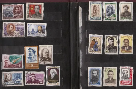 ПЕРСОНИ - ЛИЧНОСТИ = СССР - СРСР = 1961 р. = гаш. = 19 шт.  &amp; Ціна
