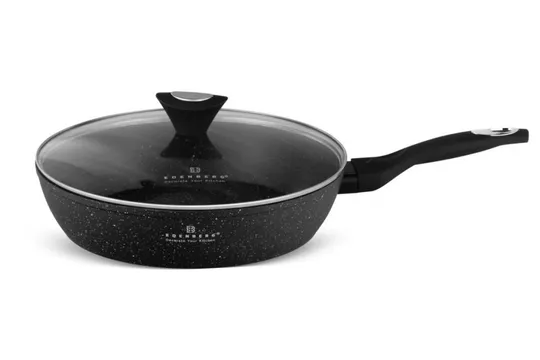 Купити Сковорода с крышкой глубокая Edenberg EB-5713 20 см 1.2 л черная