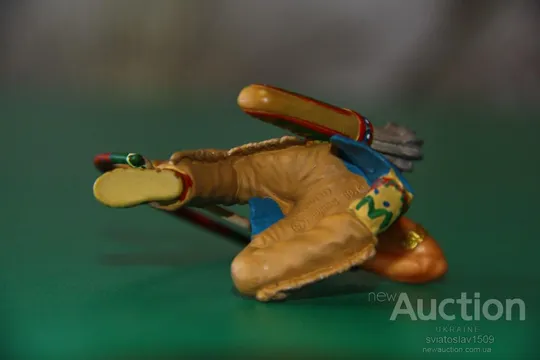 индеец лучник Сиу SCHLEICH ФРГ 90-100мм Де купити