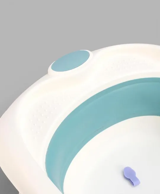 Складная ванночка для новорожденных 80×46×20 см с отсеком для слива Недорого