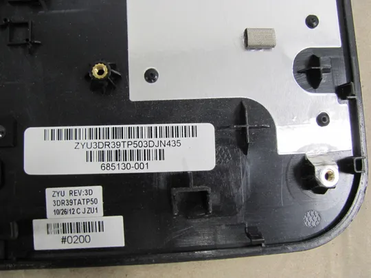 376-1 Кришка панель палмрест тачпад 3DR39TATP50 685130-001 для HP Pavilion G7-2000 оригінал Характеристики