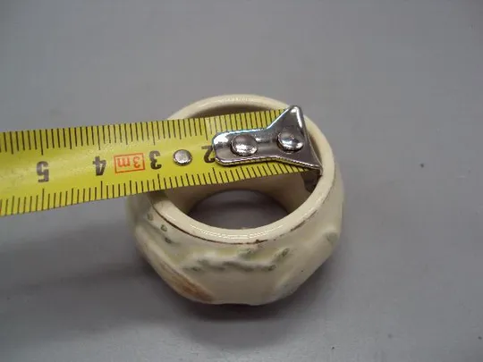 Сервировочное кольцо керамика рыбка винтаж кольцо для салфеток сервировки размер 3х3,6 см (№1921) Недорого