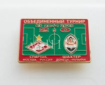 фото, Футбол значок  Спартак Москва - Шахтер Донецк   Объединенный Турнир 2013