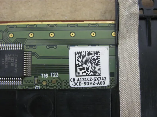 номер0245-33 тачпад Сенсорна панель A131CZ AP0S7000300 для сенсорний DELL XPS 12 9Q33 оригінал Продаж