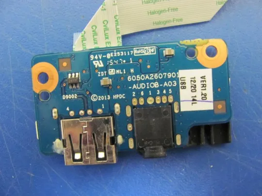 №113-21 AUDIO USB плата 6050A2607901 для HP Pavilion 350 G1 оригінал Де купити