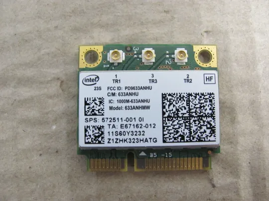 Купити номер0281-14 WI-FI адаптер 633ANHMW 572511-001  для LENOVO T420 T420i оригінал
