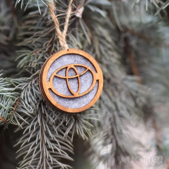 Автомобільний освіжувач повітря з парфумованою олією з логотипом Toyota Де купити