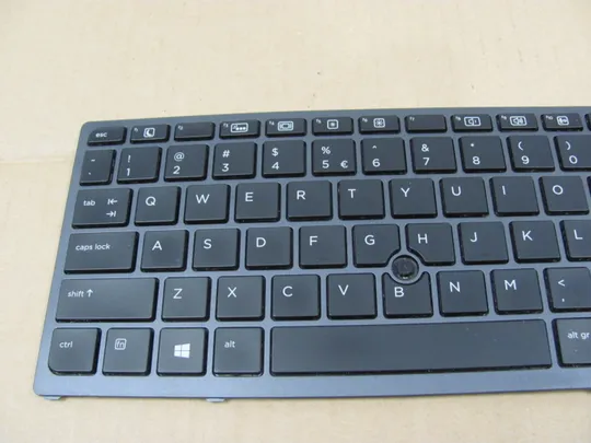 номер0726-1 клавіатура Keyboard  робоча з підсвіткою 848311-B31 PK13C32A01  для  HP Zbook 15 G4 G3 17 G3 оригінал З аукціону