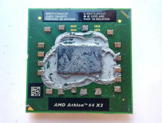 AMD Athlon 64X2 TK-57 1.90GHz AMDTK57HAX4DM мобильный процессор Socket S1 (S1g4) 35W Ціна