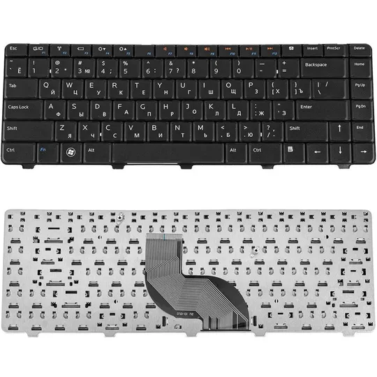Купити Клавіатура для ноутбука DELL (Inspiron: N4010, N4030, N5030, M5030) rus, black