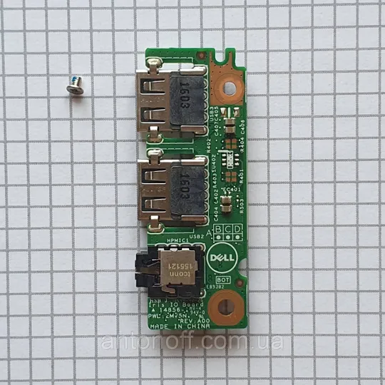 Купити USB плата розширення портів Dell Inspiron 14 3452 P60G / Iris IO Board 14856-1 PWD 2MV5N оригінал