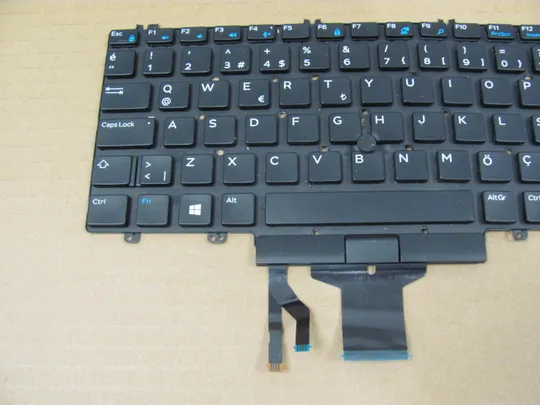 номер0751-17 клавіатура робоча  0WYPF3 PK1326J1A36 для DELL Latitude 3540 E3540 3000 precision 7730 7740 оригінал З аукціону