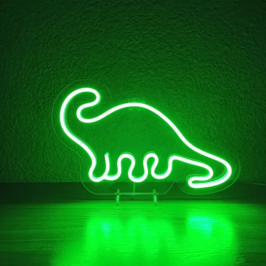 Купити Неоновий світильник Динозавр 340х210 acr-n000097
