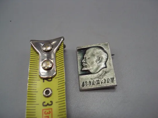 Знак Ленин 1870-1970 гг. 100 лет со дня рождения юбилей портрет профиль ссср №17558 Ціна