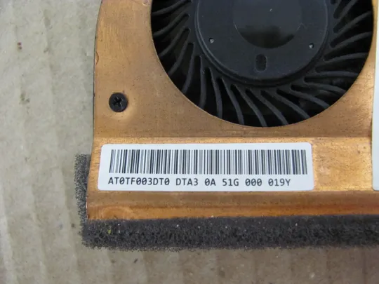 398-24 система охолодження 04X5944 AT0TF003DT0 для Lenovo ThinkPad  T450   оригінал Інтернет-аукціон