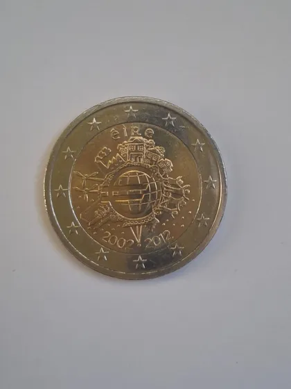 фото, 2 евро 2012 Ирландія.