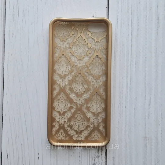Купити Чохол Apple iPhone 5 / iPhone 5S / iPhone SE для телефону силіконовий Gold