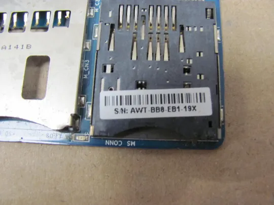 641-21 Плата CardReader AWT--BB8-EB1-19X  для Sony Vaio VPCSE PCG-41414M оригінал Інтернет-аукціон