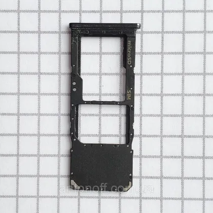 фото, Тримач сім карти Samsung A705F Galaxy A70 (1SIM) для телефону синій оригінал