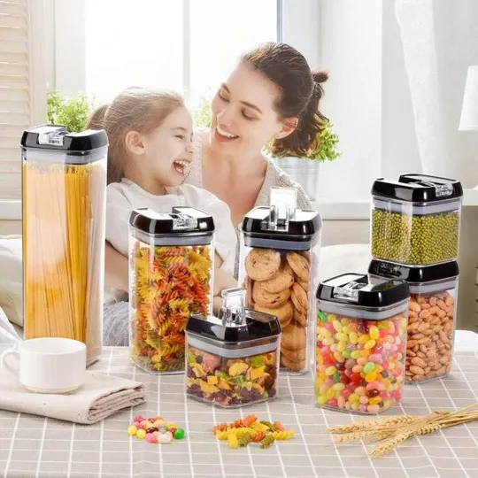 Набор контейнеров для еды FOOD Storage Container Set на защелках с уплотнителем из 7 предметов Інтернет-аукціон