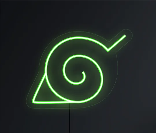 Купити Неоновий світильник Знак Наруто 190х140 acr-n000052