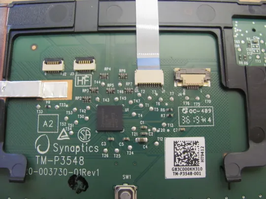 Купити номер0587-6 тачпад сенсорна панель touchpad G83C000KH310 TM-P3548-001 для  Toshiba Dynabook Portégé Tecra X40-G  оригінал