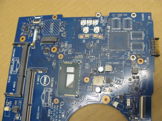 номер0201-28 материнська плата, Mainboard,Материнка,Основна плата,Системна плата,Плата системи,Laptop motherboard,мамка, ноутбучна плата AAL10 LA-B843P i3-4005U SR1EK  для   Dell Inspiron 15-5558, 5758  5358 5458 5558 Vostro 5558  оригінал Продаж