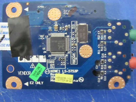 №164-16 Плата Audio Cardreader LS-5753P для Lenovo G560 Z560 G565 оригінал Інтернет-аукціон