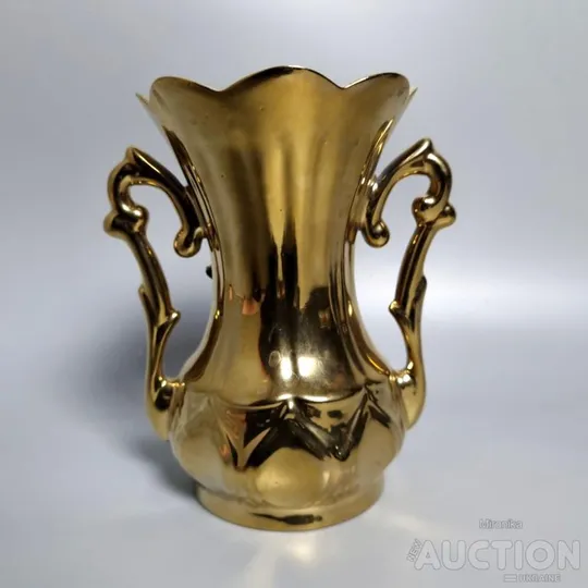 Золотиста міні-Ваза та Чашка Продаж