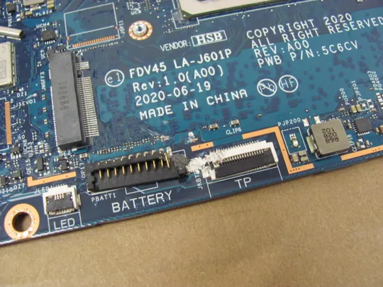 754-64 материнська плата FDV45 LA-J601P SRGKX  i5-10310U для  DELL Latitude 7410 2-in-1 оригінал Інтернет-аукціон