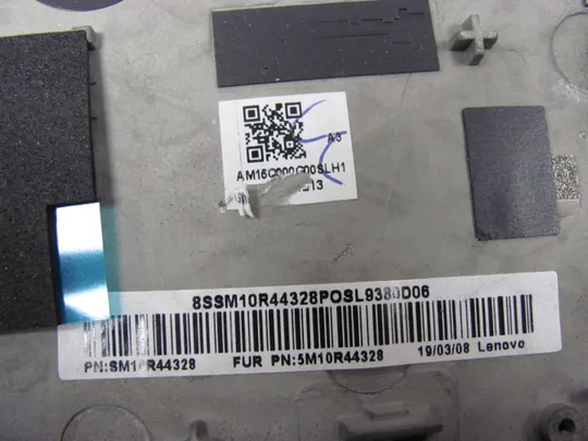 600-5  Кришка панель палмрест AM16Q000G00 SM10R44327  для Lenovo ThinkPad T480S оригінал в Україні