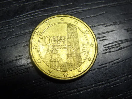 10 євроцентів 2017 Австрія Ціна