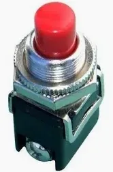PBS-13B Кнопка без фіксації  OFF-(ON), 2pin, 4А, 250V Ціна