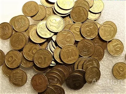 фото, 10 копійок 2004 рік Україна " 100 штук одним лотом "