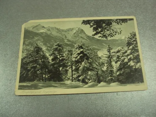 открытка германия альпшпитце альпы 1946 №12166м Ціна