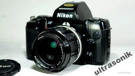 Отличный Nikon объектив портретник Nikkor-P.C Auto 105mm/2.5 Ai Ф52mm Вживане З аукціону