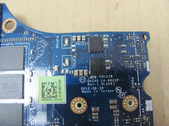 693-36 материнська плата РОБОЧА QAZA0 LA-8821P SR0N8 i5-3317U для  сенсорний DELL XPS 12 9Q23 оригінал Продаж