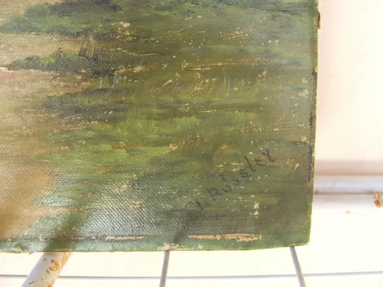 Купити Закарпатская школа. Г.Рослей раз. 45 х 30 см. к.м. 1930-40  гг. Ужгород.