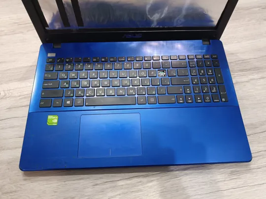 Купити Корпус для ноутбука Asus X550CC X550 весь в зборі з петлями (колір синій)