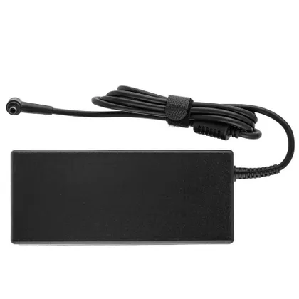 фото, Блок живлення для ноутбука ASUS 19V, 6.3A, 120W, 4.5*3.0-PIN, 3 hole, L-подібний роз'єм, black (без кабеля)