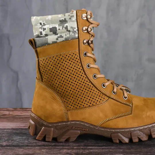 Берцы тактические сетка ВСУ (ЗСУ) 7088 40 р 26 см коричневые Продаж