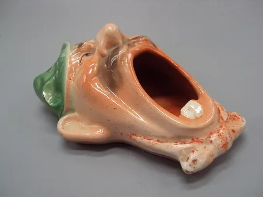 Пепельница голова фарфор Германия длина 15 см (№1480) Де купити