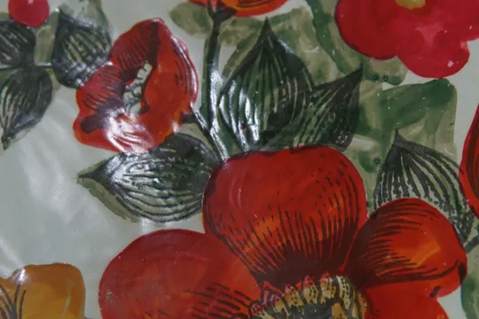 Купити Картина на клеенке натюрморт цветы маки 48,5 х 59,5 см №264